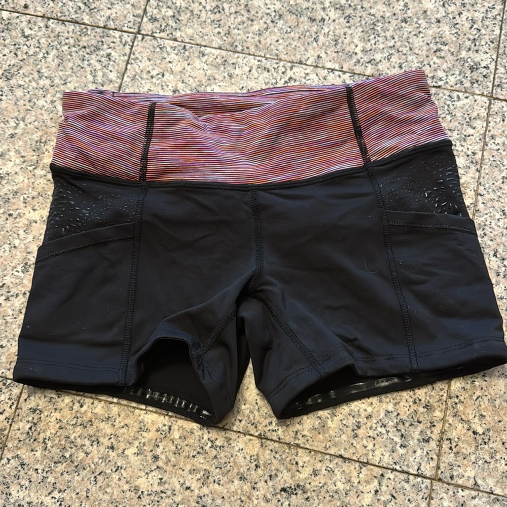 Lululemon What the Sport shorts size 4 NWOT